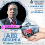 Perusahaan Daerah Air Minum Tirta Katong Kabupaten Ponorogo Mengucapkan Selamat Memperingati Hari Air Sedunia Tahun 2025